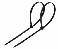 07-0501 Хомут-стяжка кабельная нейлоновая REXANT 500 x4,8 мм, черная, упаковка 100 шт.