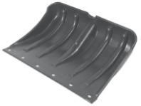 Полотно для лопаты снеговой 450х330 мм, диаметр тулейки 32 мм (68105)