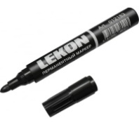 Маркер перманентный LEKON LOGISTIC Черный (упак. 10шт)