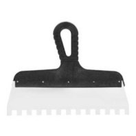 1215125 Шпатель малярный зубчатый 250мм, зуб 10х10мм, Россия