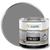 8300493 Грунт ГФ-021 быстросохнущая Лакра, Серый 1,8 кг Л-С