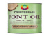 Масло-воск для помывочных и купелей  Font Oil PROSTOCOLOR 0,75л. (6шт)