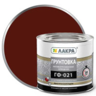 8300490 Грунт ГФ-021 быстросохнущая Лакра, Красно-кор. 1,8 кг Л-С