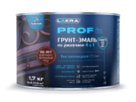 8311386 Грунт-эмаль по ржавчине 4 в 1 быстросохнущая Лакра PROF IT Шоколадно-корич., RAL 8017 1,7 кг