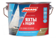 0006114 Лак яхтный алкидно-уретановый PARADE L20 Яхты & Лодки П/мат 2,5л Россия