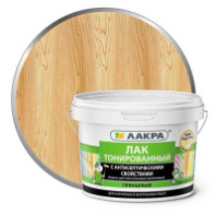 0007563 Лак в/д тонированный Лакра Бесцветный 2,5кг Л-С