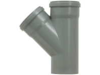 Тройник ВК 110х110/45°, (Lammin) 7/1