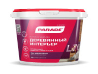 0006062 Лак акриловый PARADE L70 Деревянный интерьер Глянцевый 0,9л Россия