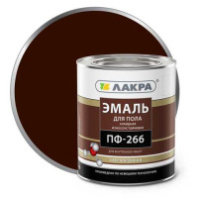 0007808 Эмаль ПФ-266 Лакра Красно-кор. 3кг Л-С