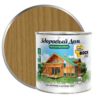 9592379 Деревозащитное средство Здоровый Дом 2в1 Дуб 0,8л (0007007)