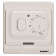  АКЦИЯ 51-0530 Терморегулятор механический с датчиком температуры пола и воздуха (3680 Вт) REXANT