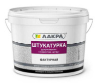 0007818 Штукатурка фактурная декоративная Лакра с эффектом "шубы" Белый 15кг Л-С