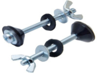 Крепление бачка к унитазу М6 с гайкой "барашек" (комплект 2 шт.), MP