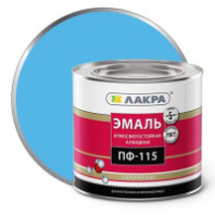 0007744 Эмаль ПФ-115 Лакра Св.-голуб. 2кг Л-С