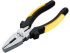 Пассатижи Стандарт 165мм (плоскогубцы), желт.-черн.ручк.,полир.сталь, InWork (48165)