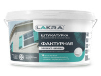 0007818 Штукатурка фактурная декоративная Лакра с эффектом "шубы" Белый 15кг Л-С
