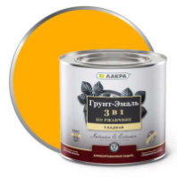 0007602 Грунт-эмаль 3 в 1 Лакра Желтый 1,7кг Л-С