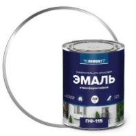0006607 Эмаль ПФ-115 PROREMONTT Бел. глянц. 0,9кг Л-С