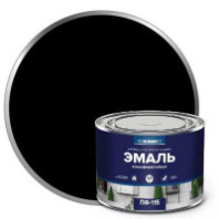 0006683 Эмаль ПФ-115 PROREMONTT Черный 0,5кг Л-С