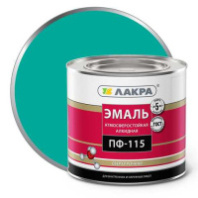 0007693 Эмаль ПФ-115 Лакра Бирюза 2кг Л-С