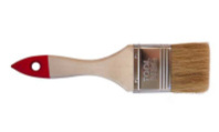  АКЦИЯ 0111113 Кисть плоская "Классик-Стандарт", натуральная щетина, дер. рук., 50мм (0101020)