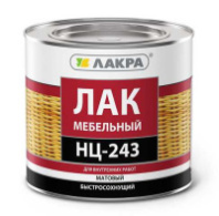 0007943 Лак НЦ-243 Лакра 1,7кг Россия