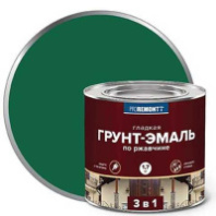 8300090 Грунт-эмаль 3 в 1 PROREMONTT зеленая 1,7 кг