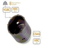 Коронка по кирпичу и газобетону 68 мм RAGE (559268)
