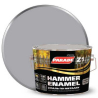 0006506 Эмаль по металлу Parade Z1 гладкая  RAL 9006 Серебряный 2,5л Л-С