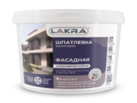 9593093 Шпатлевка акриловая фасадная атмосферостойкая Лакра 9 кг
