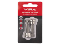 Биты магнитные с ограничителем PH2 x 50 мм (2 шт) VIRA (554503)