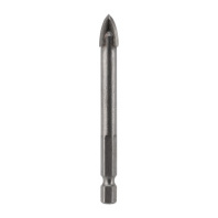 KR-91-0651 Сверло по стеклу и керамике10 мм 4 грани шестигранный хвостовик Kranz